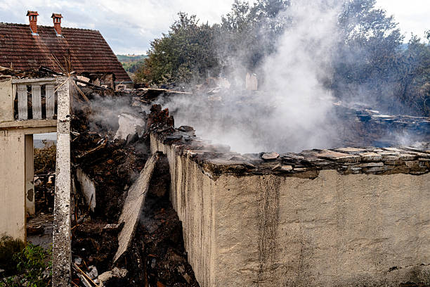 Professional Fire Damage Removal technician working in Perkiomenville, PA
